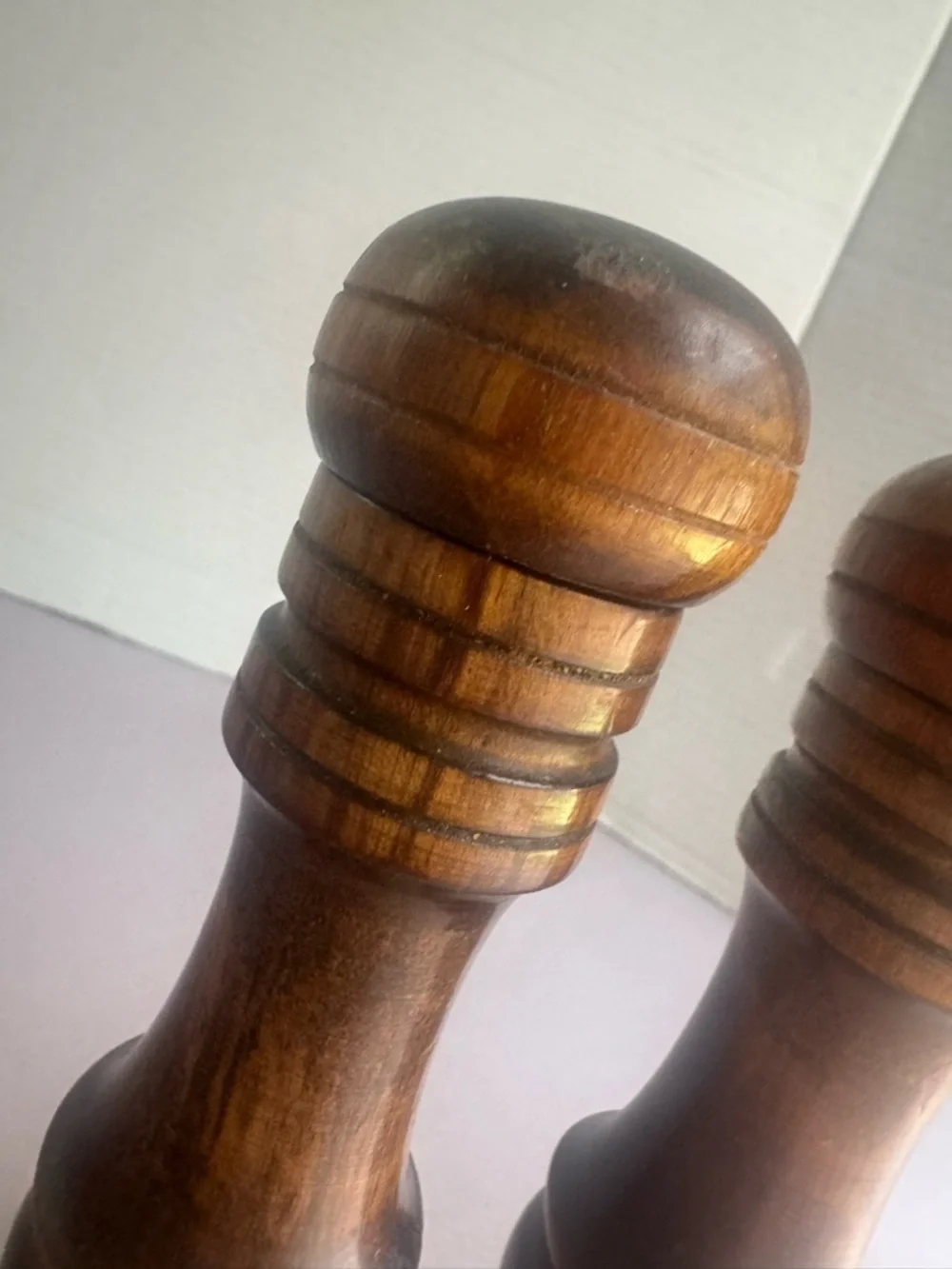 Classic Wooden Salt and Pepper Mills - Brown